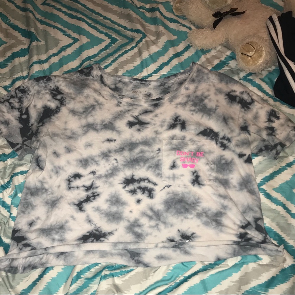 Tie dye crop top